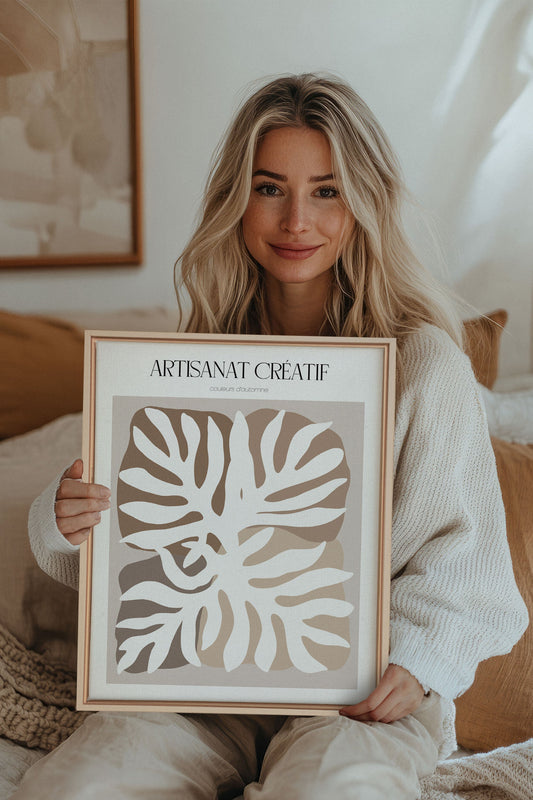 ARTISANAT CRÉATIF, Work on stretched canvas