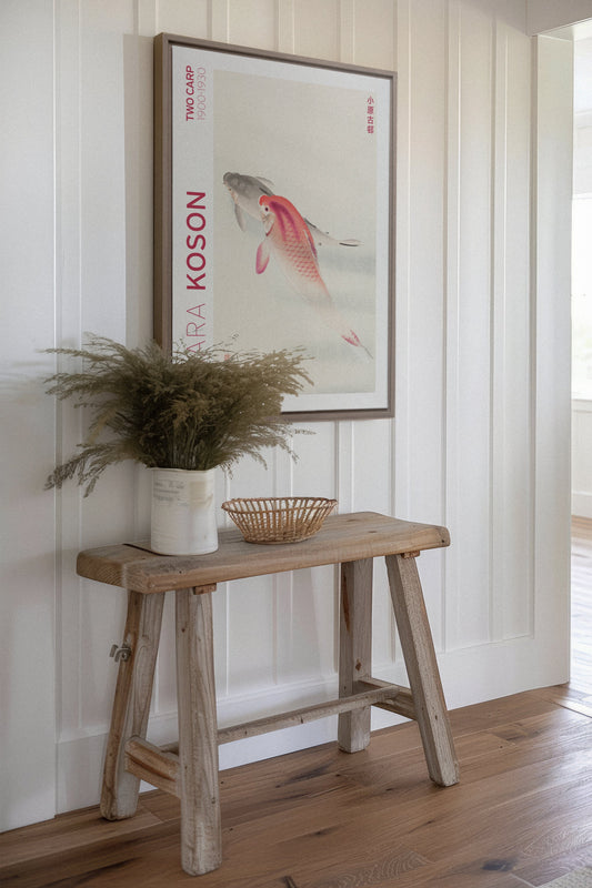 TWO CARP, Work on stretched canvas