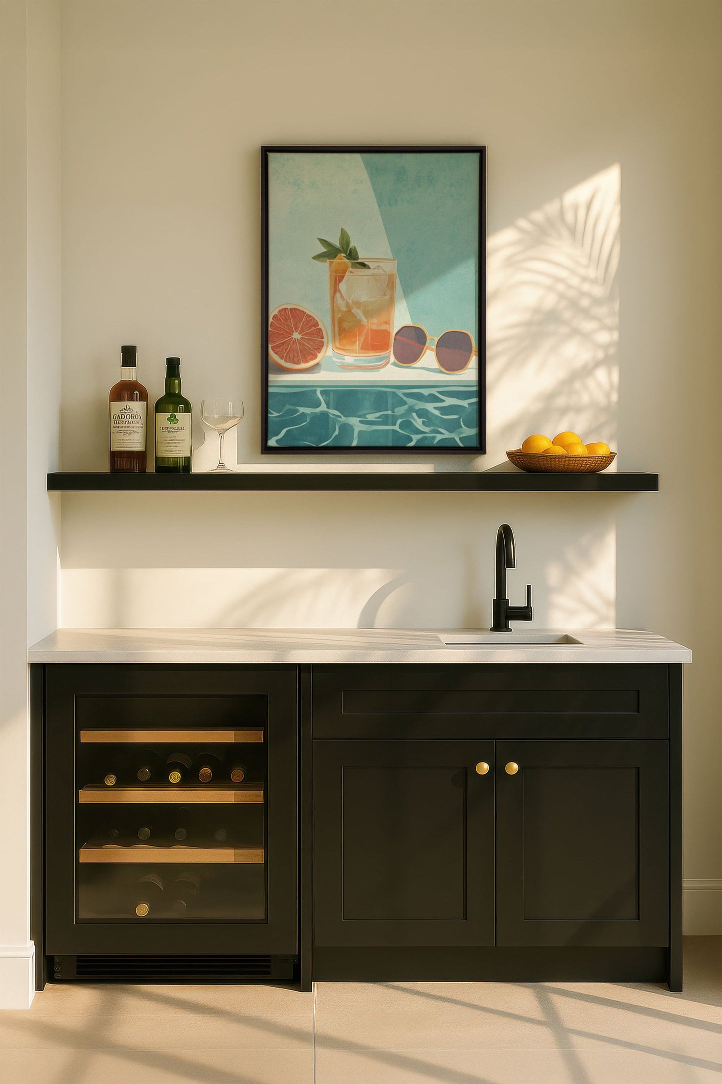 APÉRO D'ÉTÉ, Work on stretched canvas