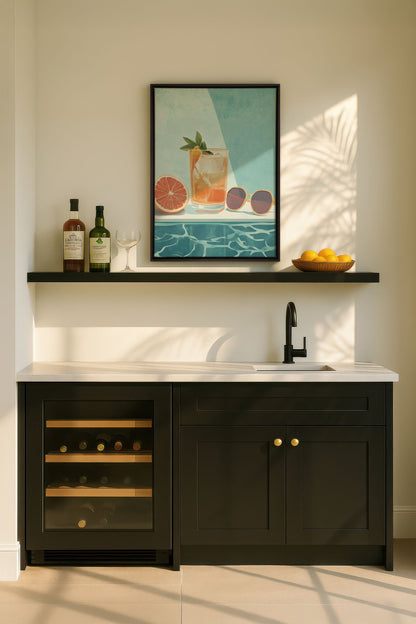 APÉRO D'ÉTÉ, Work on stretched canvas