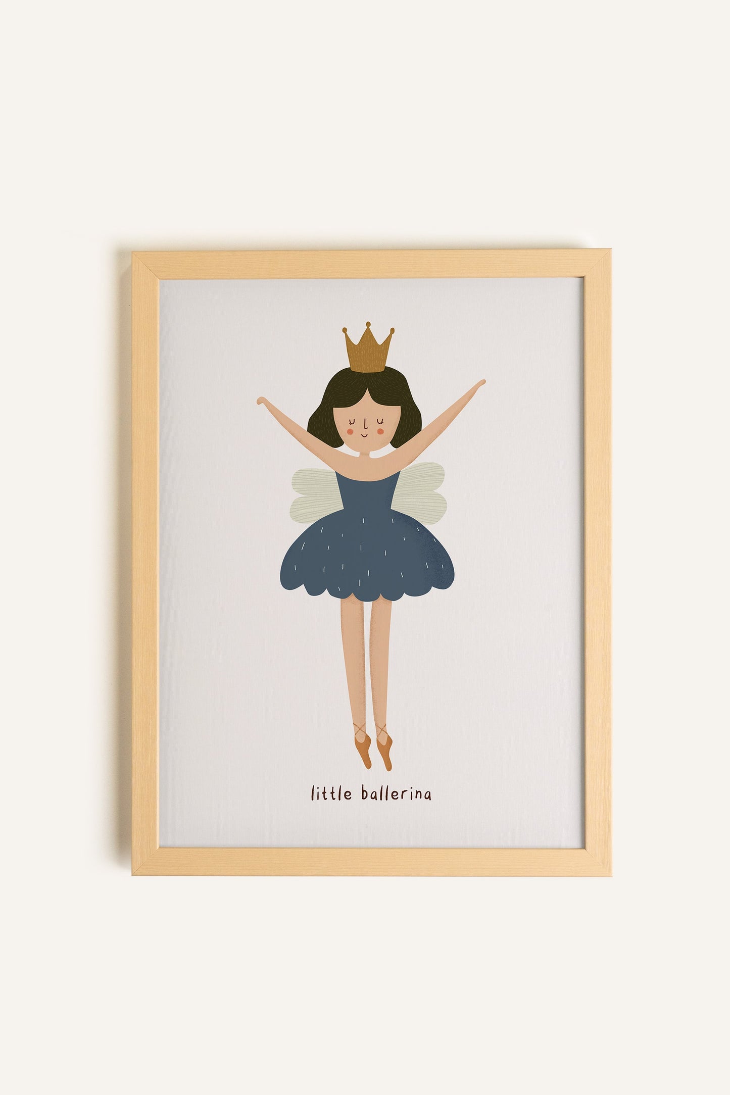 Petite Ballerine, Toile rigide encadrée