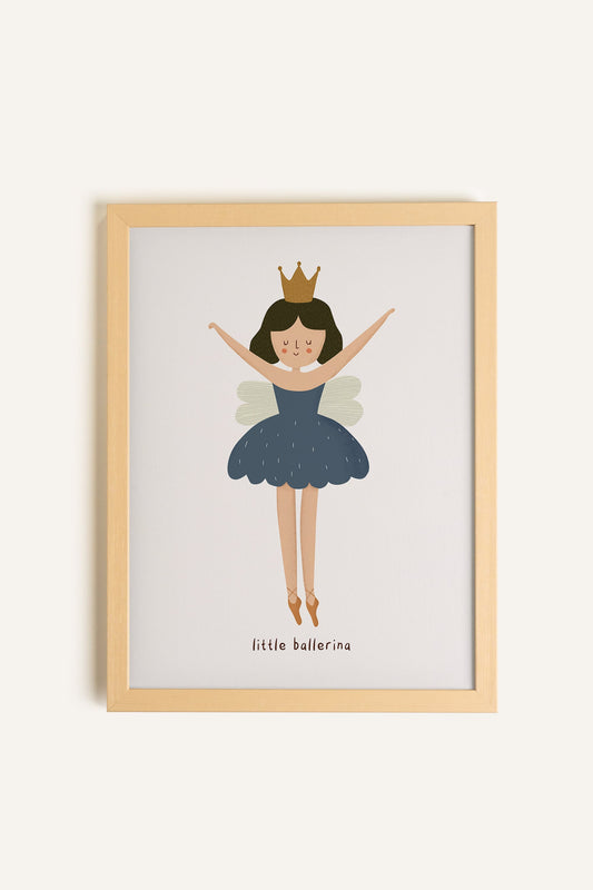 Petite Ballerine, Toile rigide encadrée