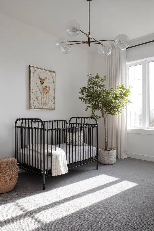 PETIT FAON, CADRE VINTAGE ARGENT