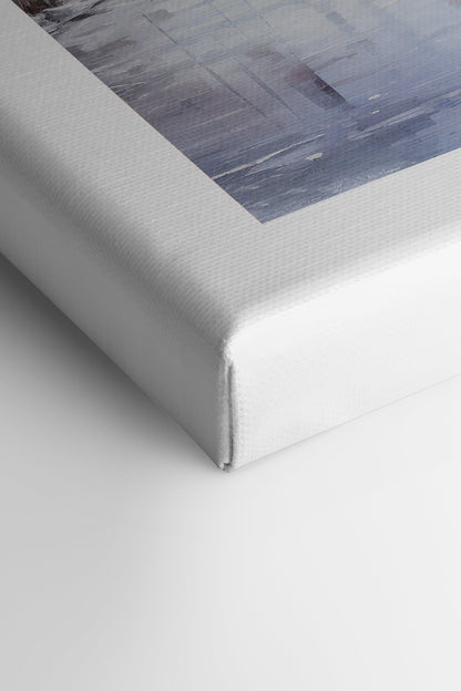 Azure Rink, Oeuvre sur toile étirée