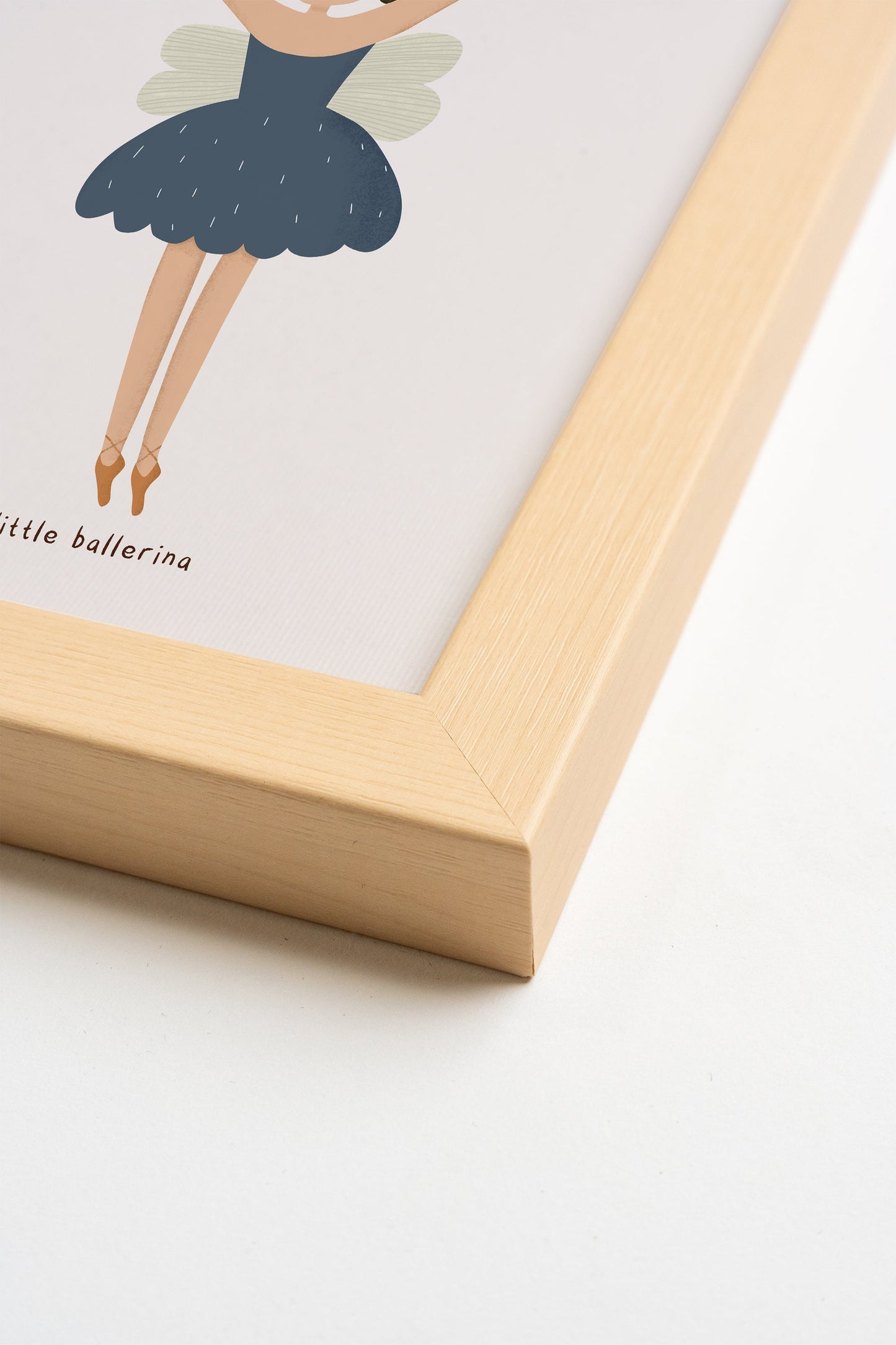 Petite Ballerine, Toile rigide encadrée