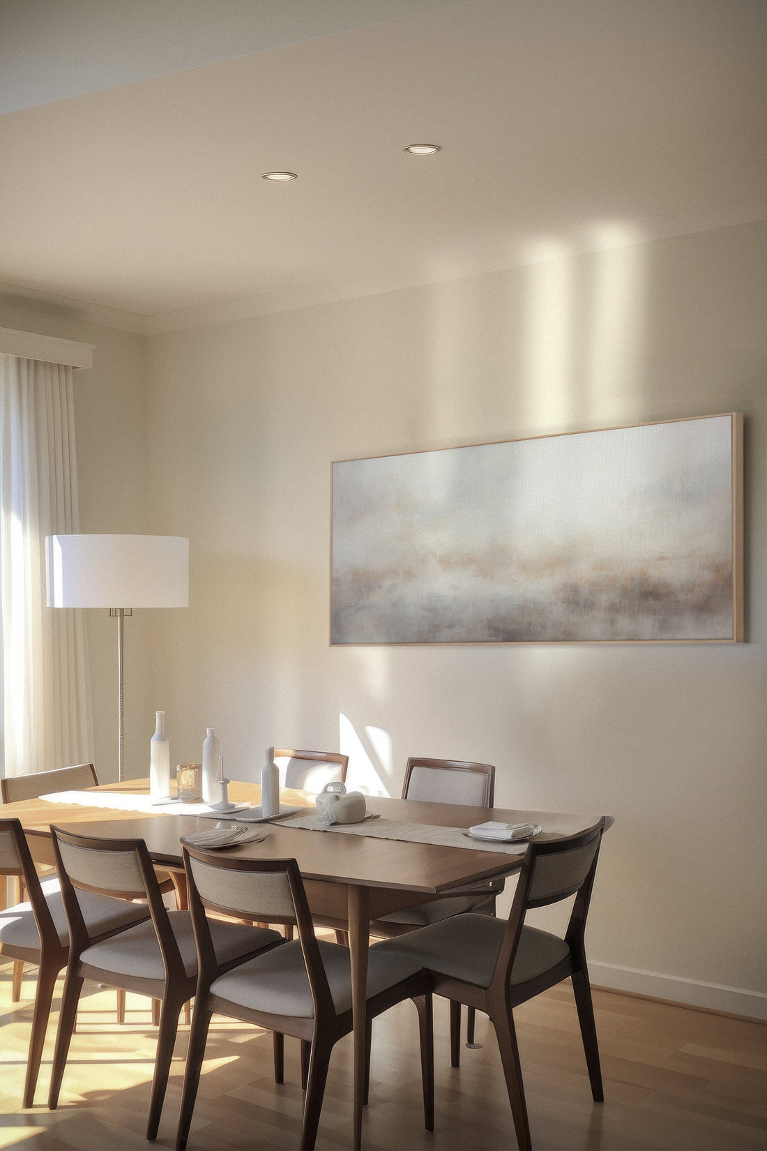 Earthen Mist, Work on stretched canvas