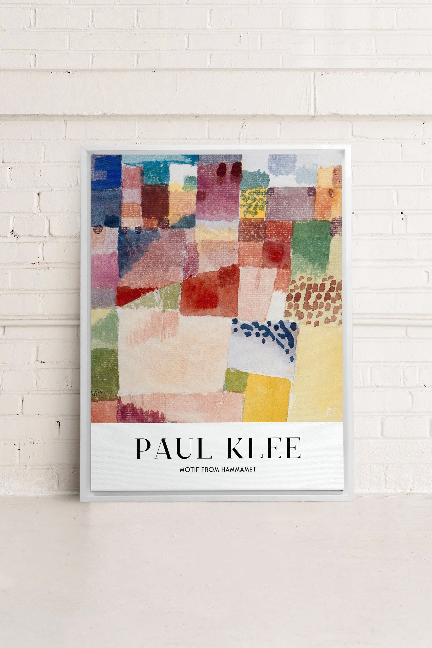 PAUL KLEE II, Work on stretched canvas
