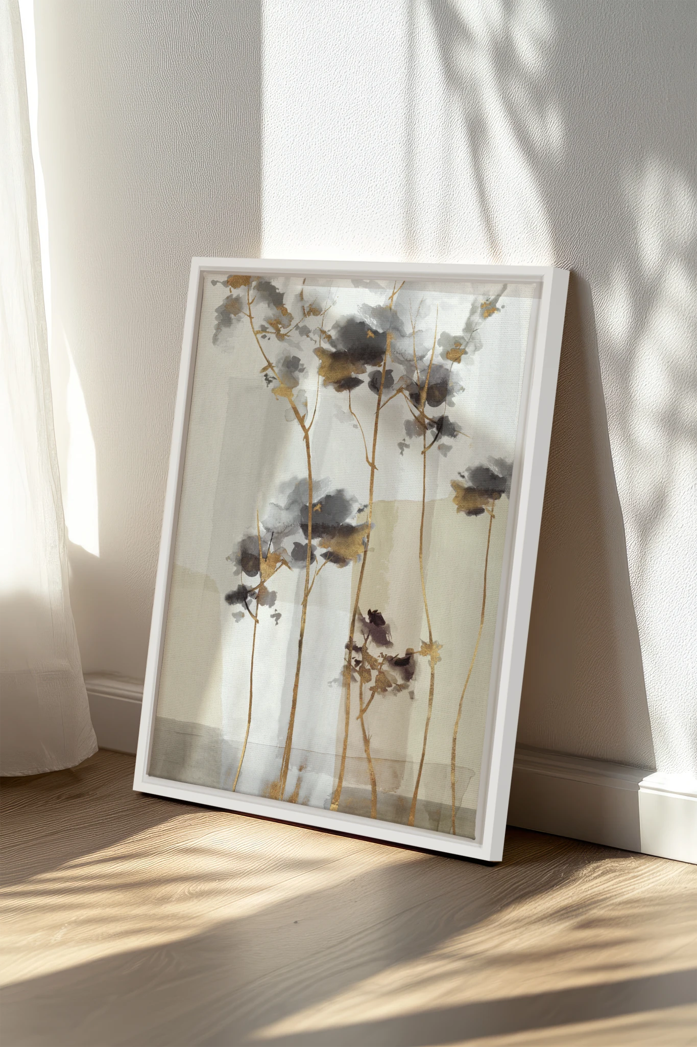 Forêt de Lumière, Oeuvre sur toile étirée