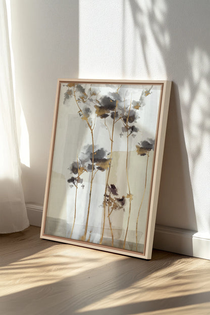 Forêt de Lumière, Oeuvre sur toile étirée