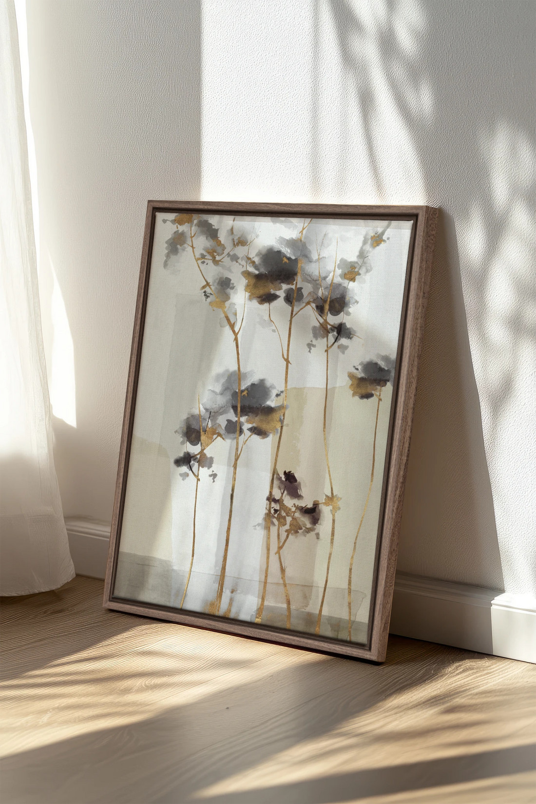 Forêt de Lumière, Oeuvre sur toile étirée