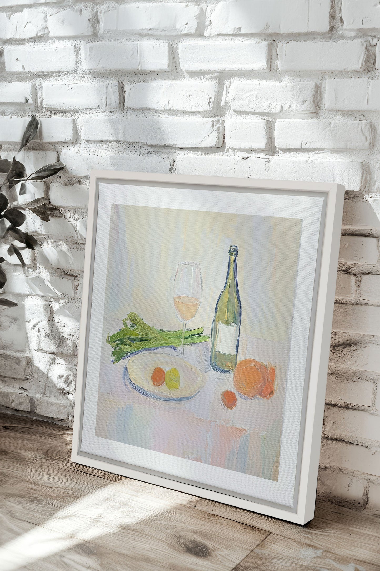 PALETTE GOURMANDE, Work on stretched canvas