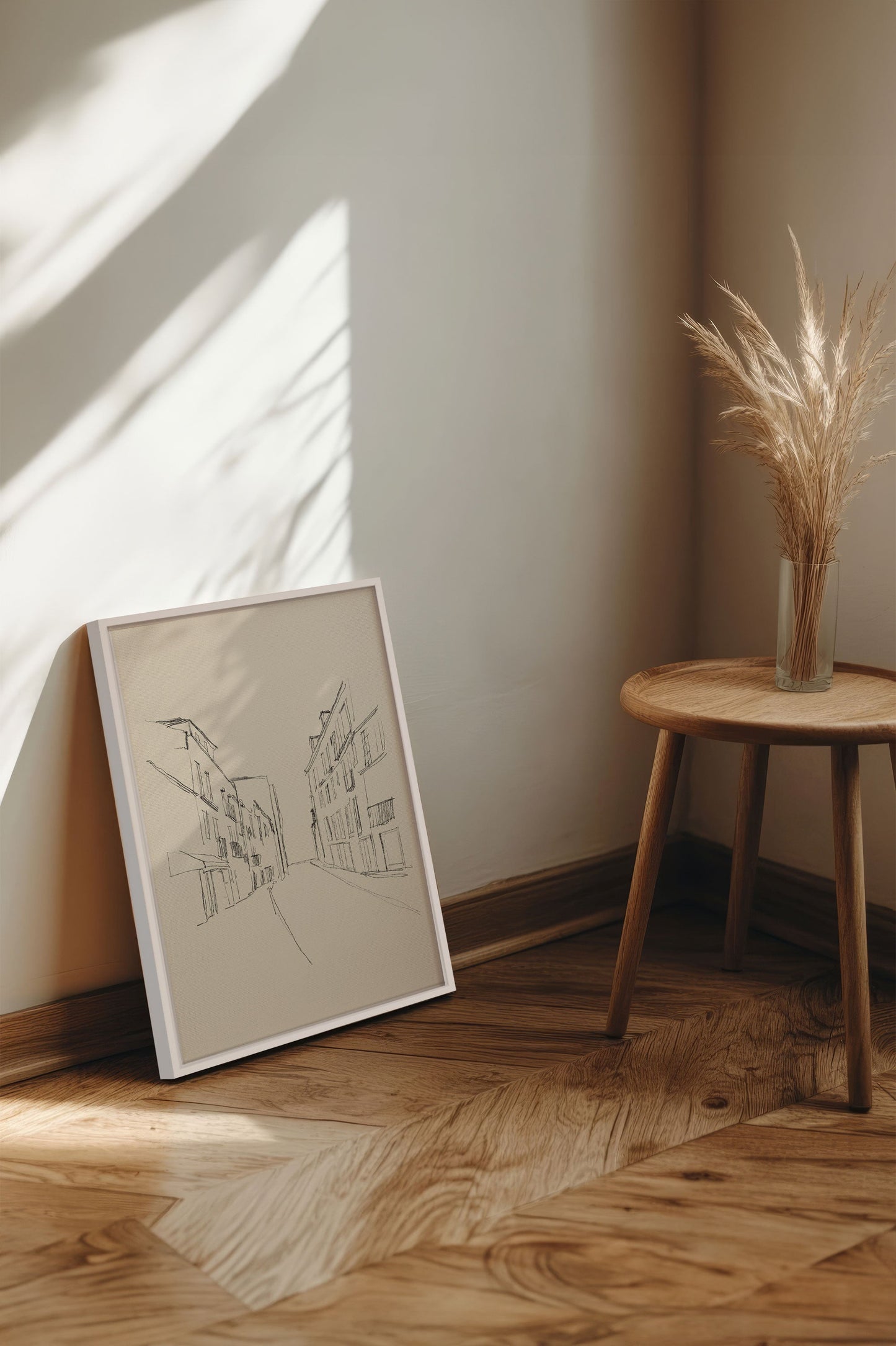ESQUISSE URBAINE, Work on stretched canvas