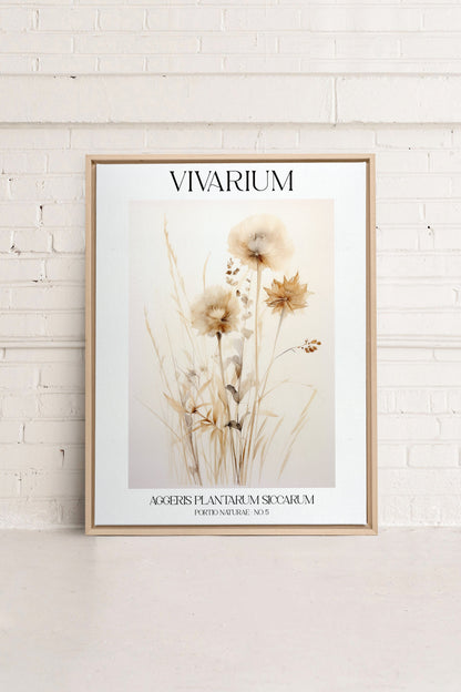 HERBARIUM REVERIE, Work on stretched canvas