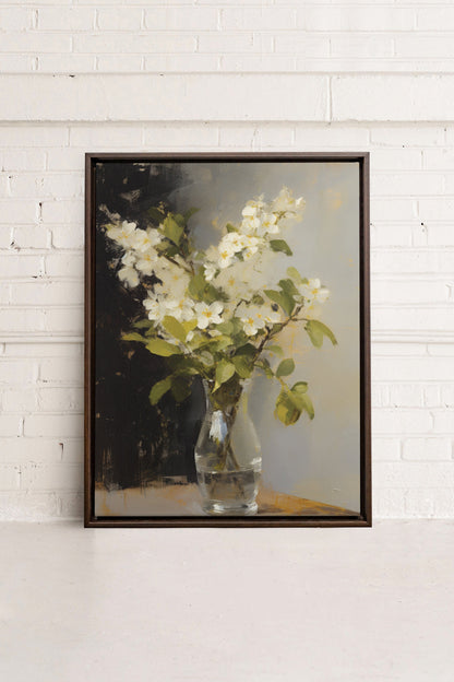 ANTIQUE VASE, Work on stretched canvas