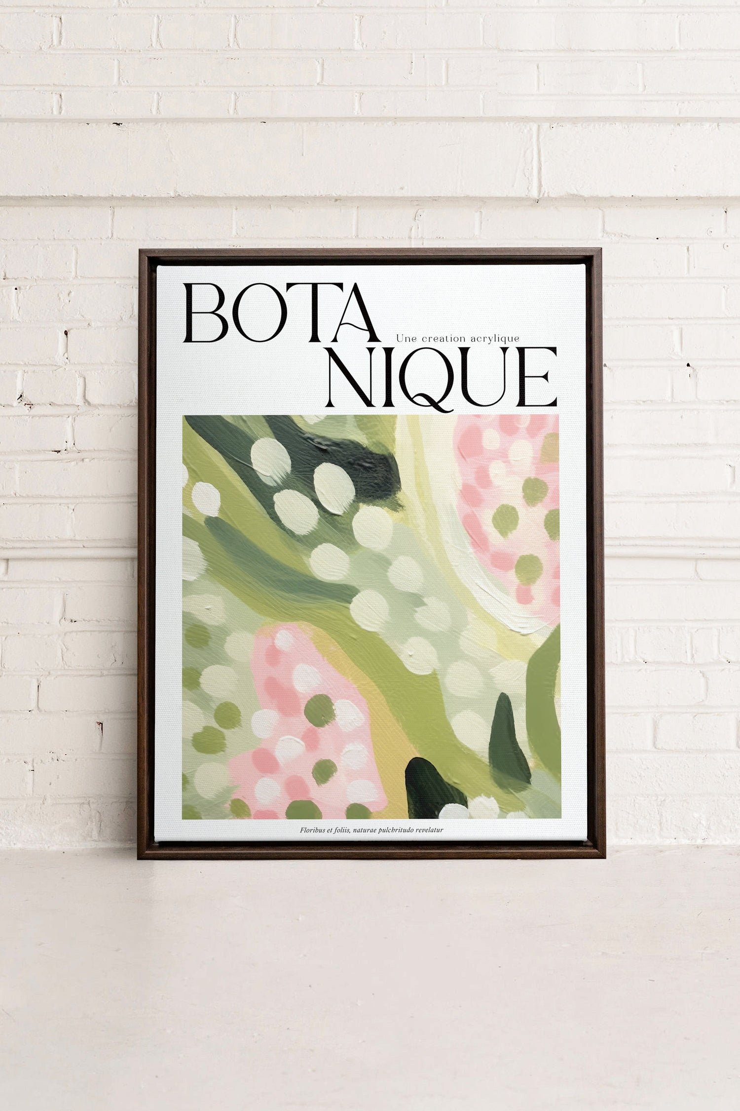 NATURAE, Oeuvre sur toile étiré