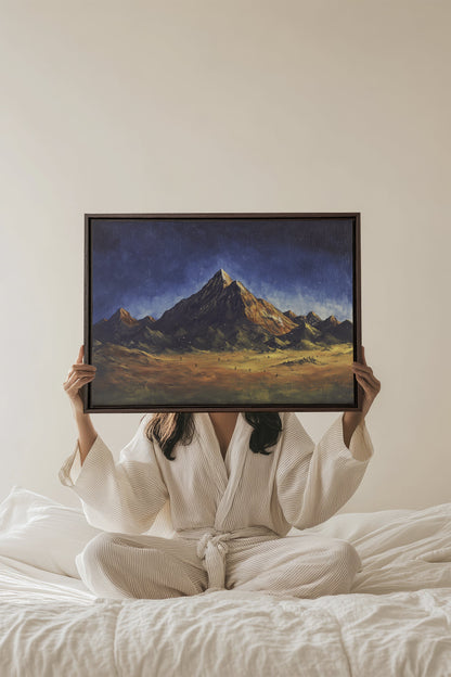 STARLIT HEIGHTS, Work on stretched canvas