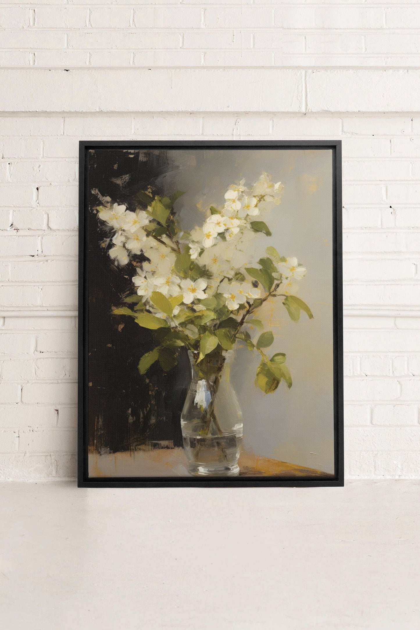 ANTIQUE VASE, Work on stretched canvas