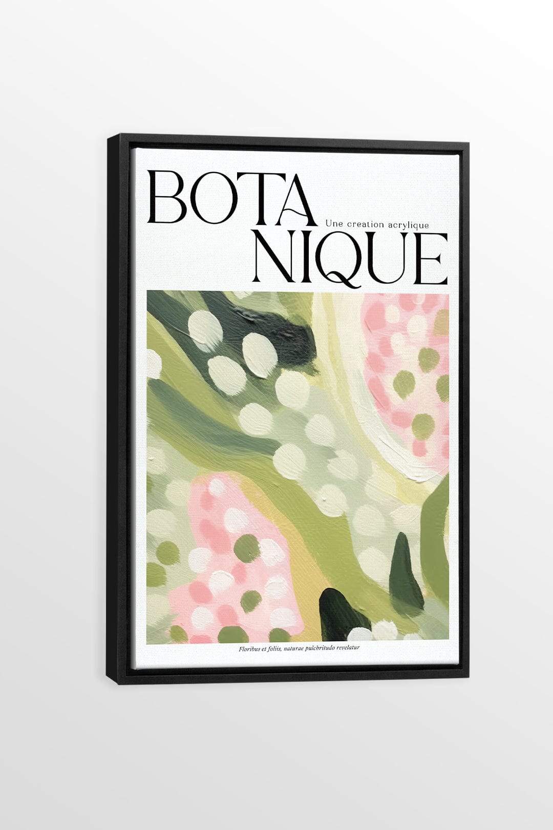 NATURAE, Oeuvre sur toile étiré