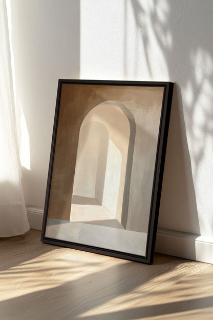 GOLDEN ARCH, Work on stretched canvas