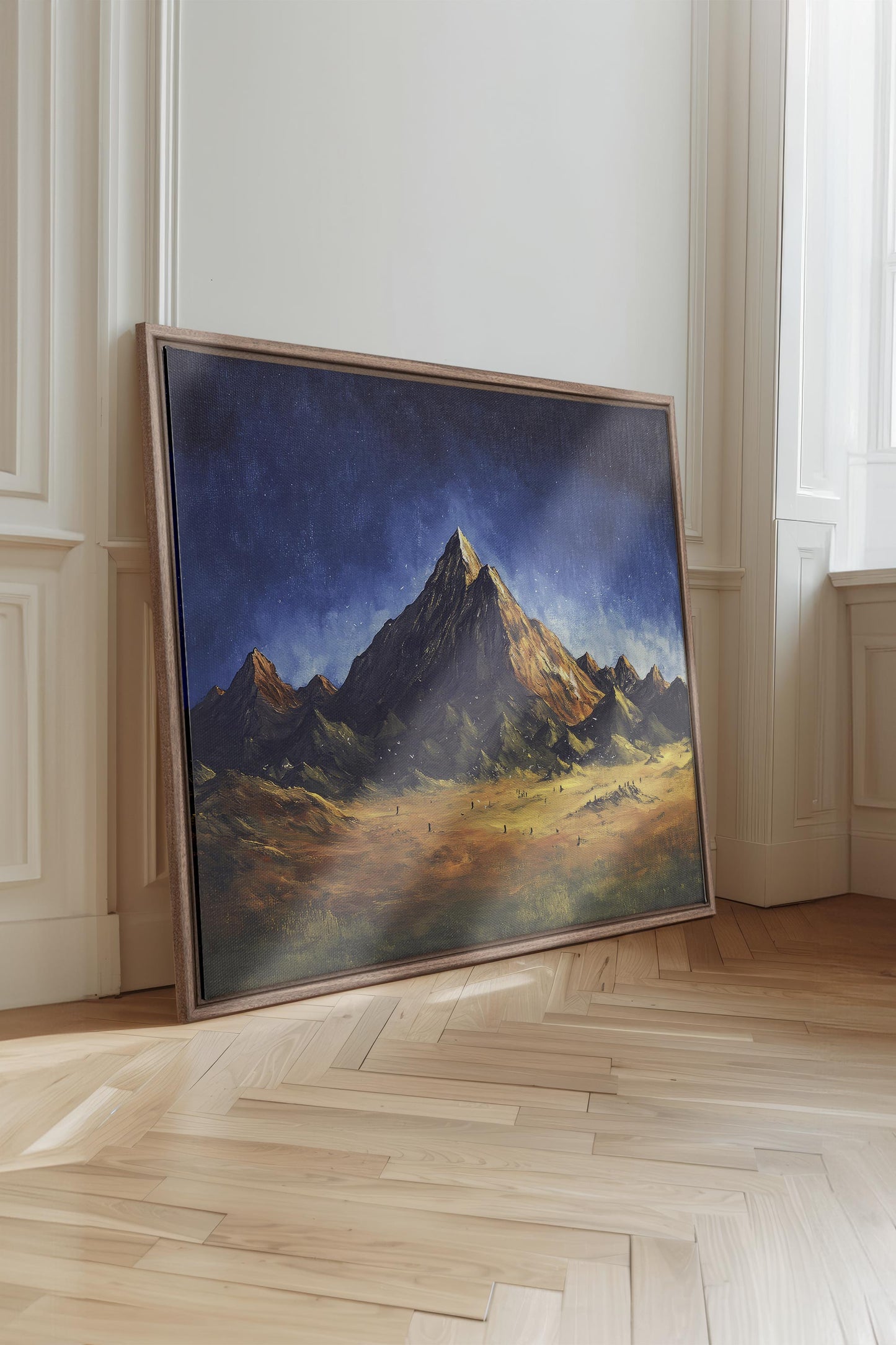 STARLIT HEIGHTS, Work on stretched canvas