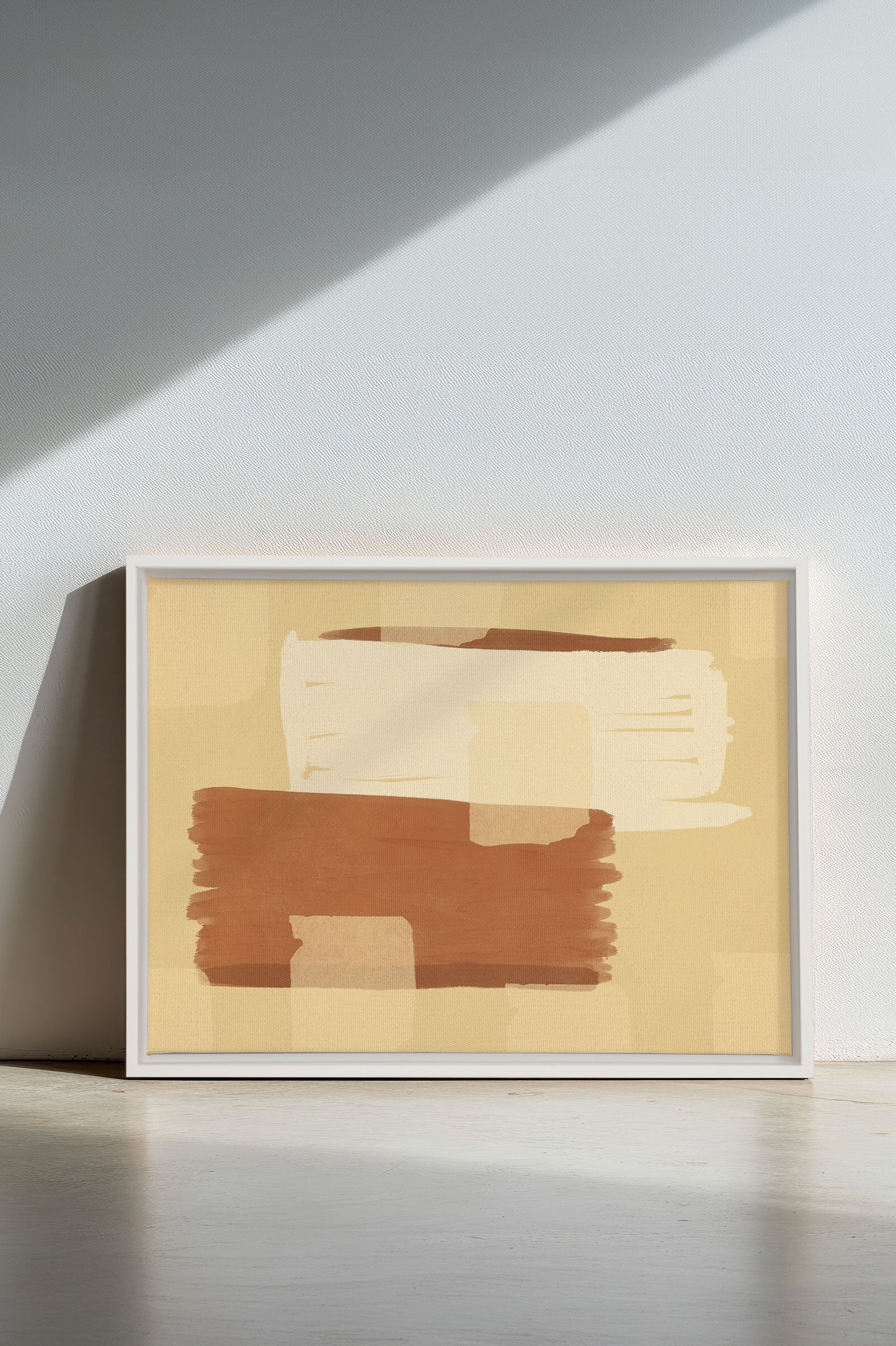 TOILE DU DÉSERT, Work on stretched canvas