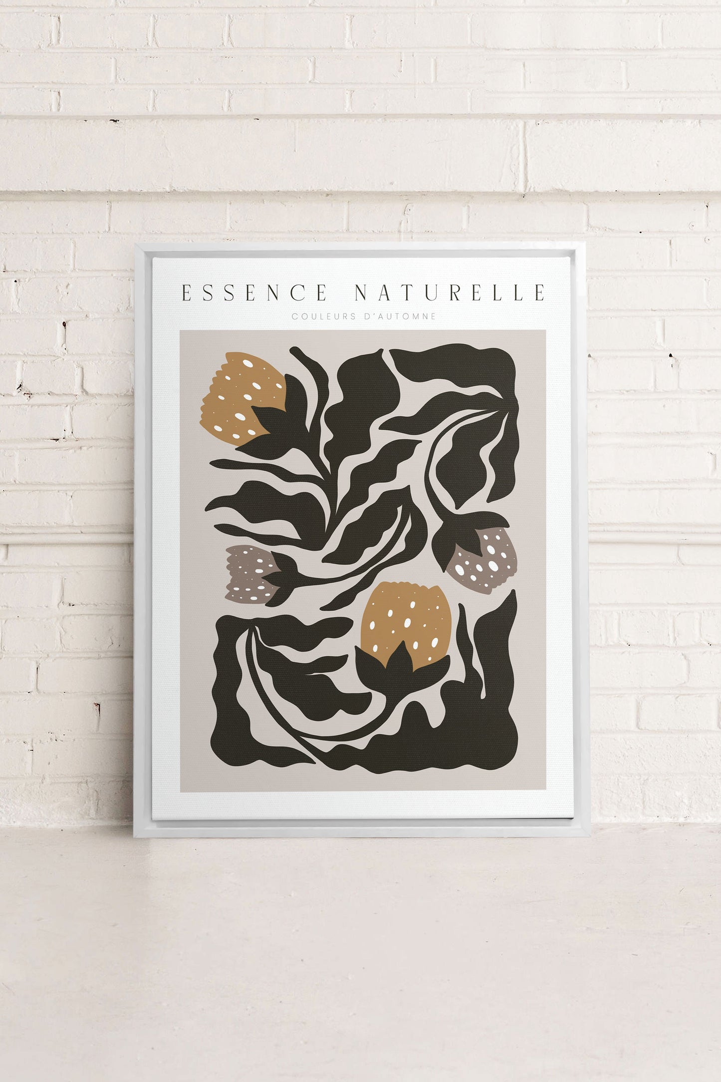 ESSENCE NATURELLE, printed canvas