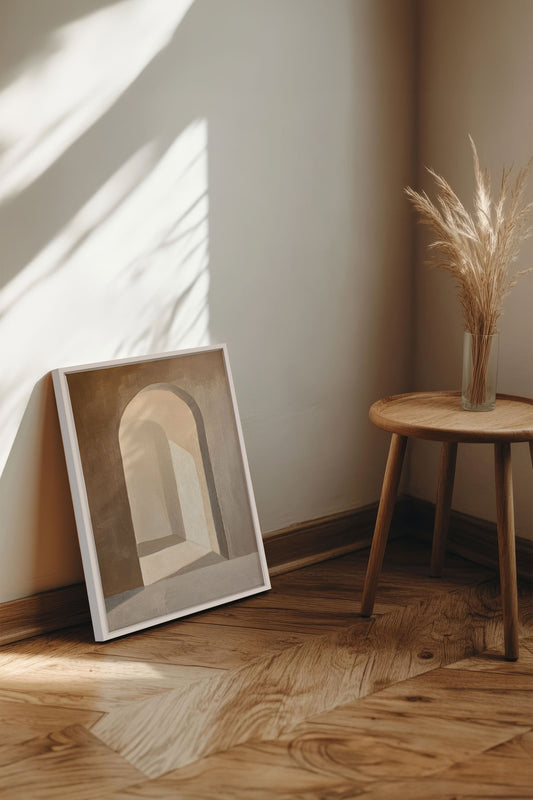 GOLDEN ARCH, Oeuvre sur toile étirée