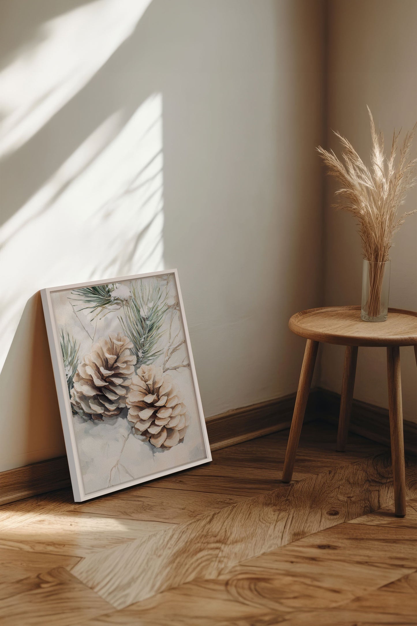 ÉCLATS DE GIVRE, Work on stretched canvas