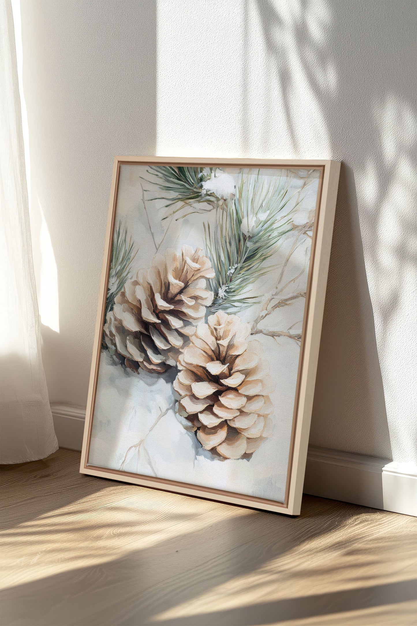 ÉCLATS DE GIVRE, Work on stretched canvas