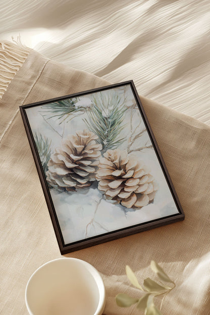 ÉCLATS DE GIVRE, Work on stretched canvas