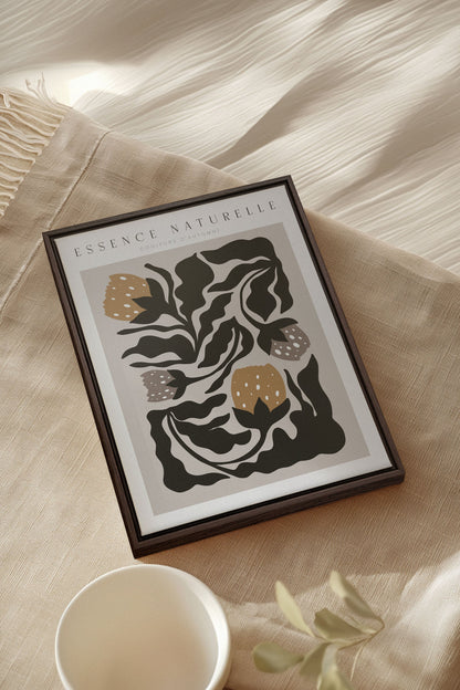 ESSENCE NATURELLE, printed canvas