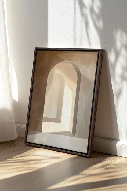 GOLDEN ARCH, Work on stretched canvas