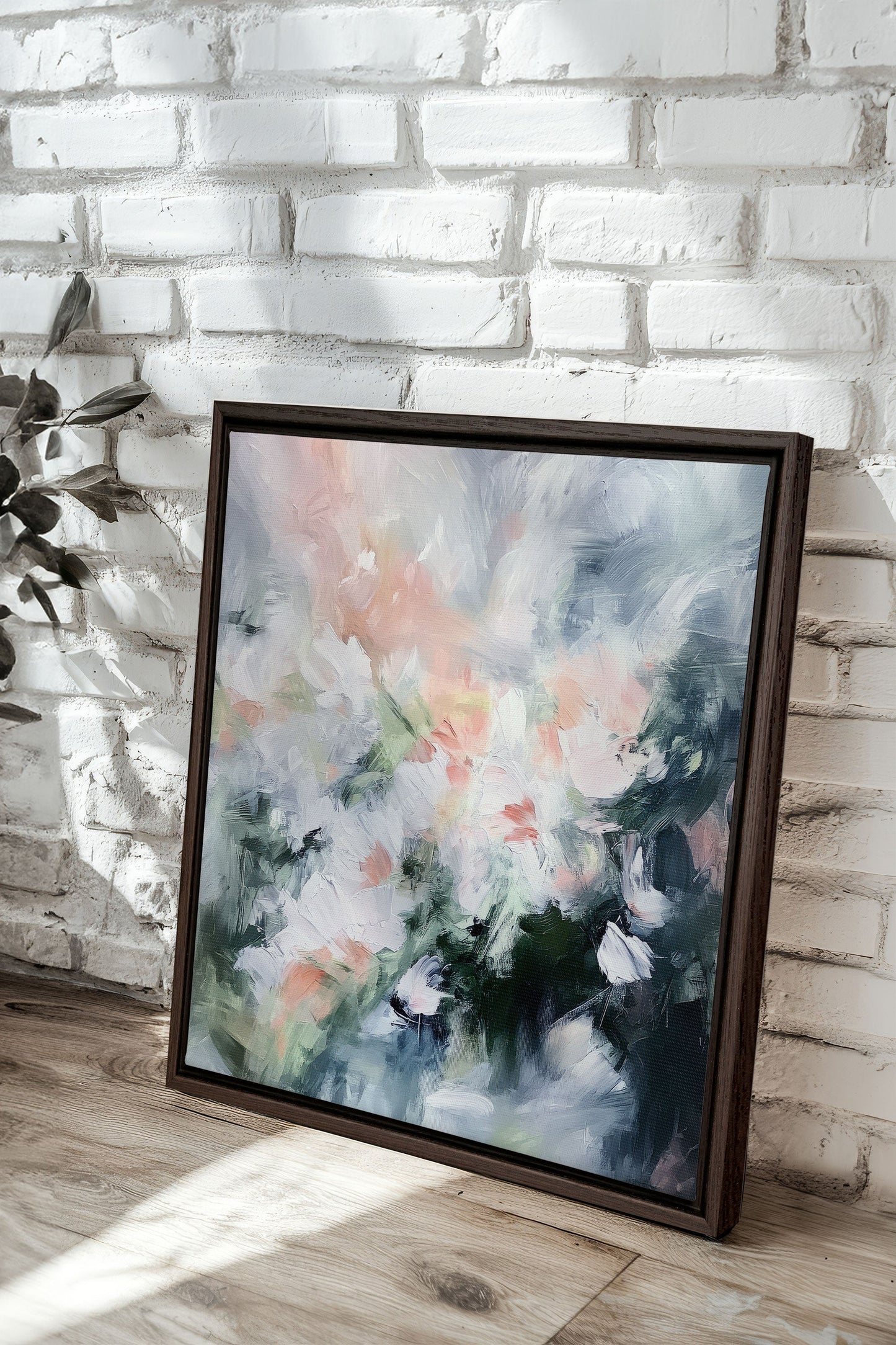 BLUSH HARMONY, Work on stretched canvas