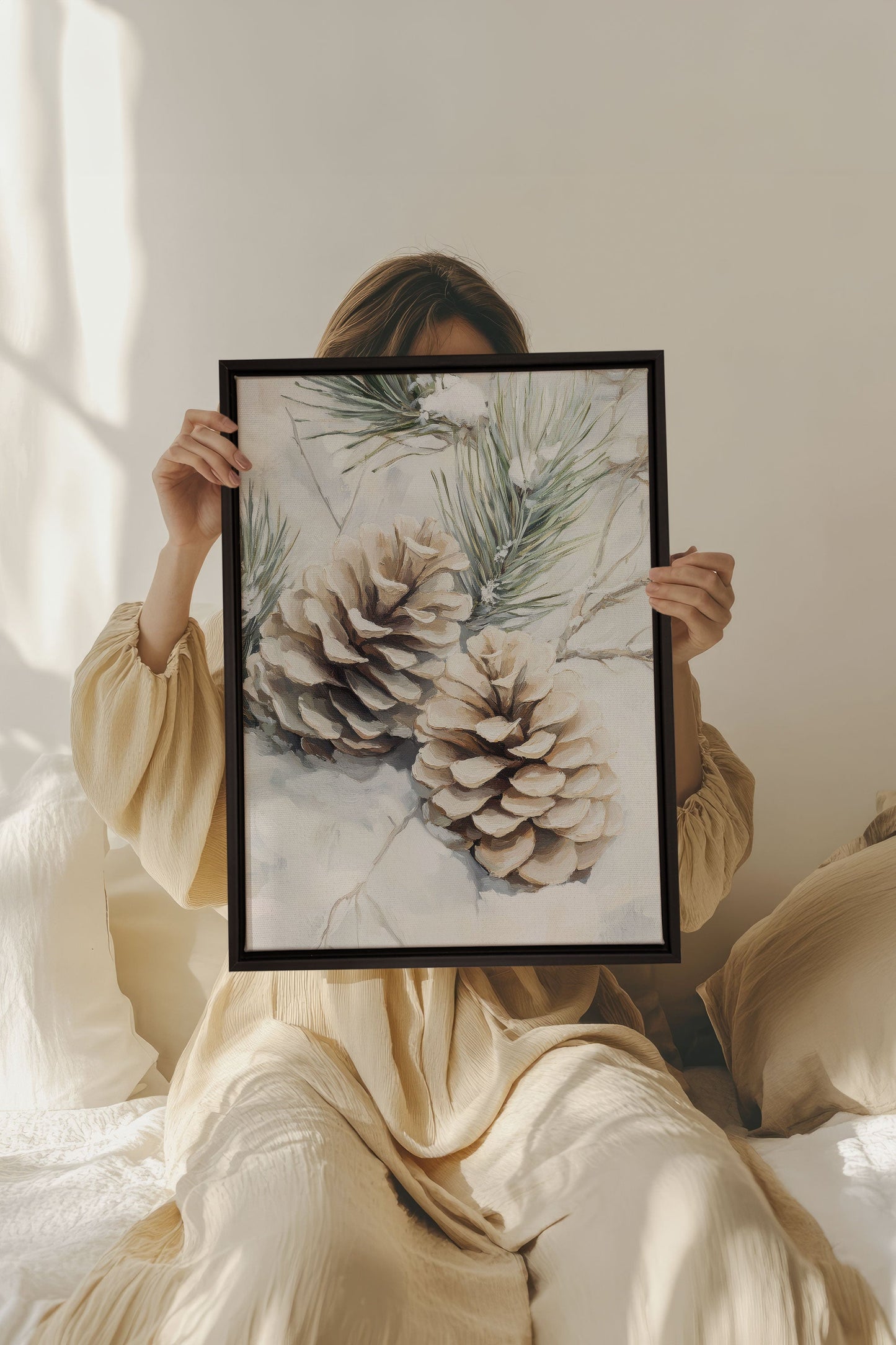 ÉCLATS DE GIVRE, Work on stretched canvas