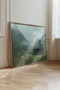 REFUGE DU GARDIEN, Work on stretched canvas