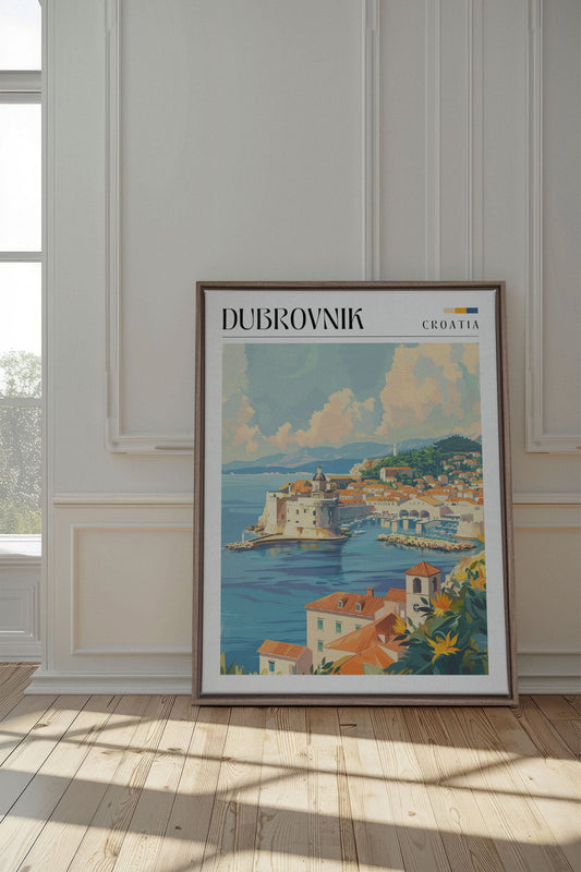 Dubrovnik, Work on stretched canvas