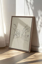 ESQUISSE URBAINE, Work on stretched canvas