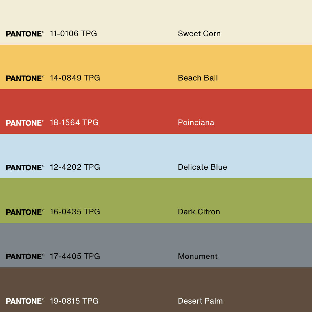 RUSTIC PALETTE, Oeuvre sur toile étirée, encadré Blanc