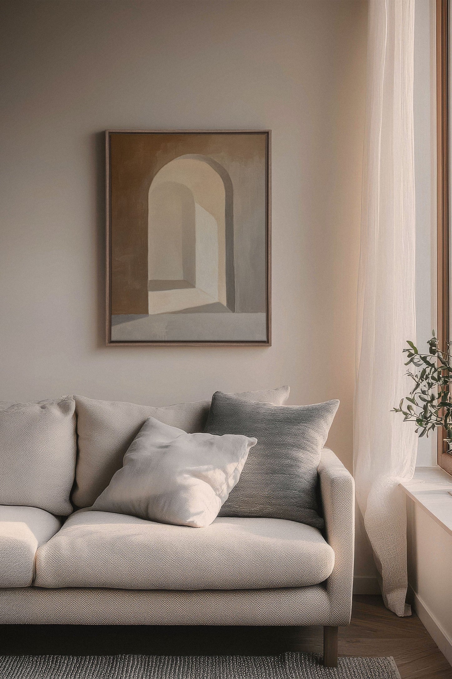 GOLDEN ARCH, Work on stretched canvas