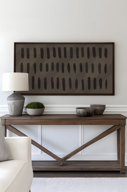 SILENT BEATS, Oeuvre sur toile étirée
