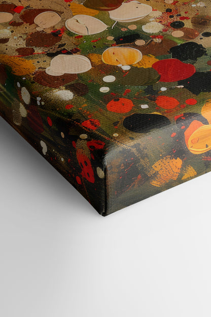 EARTH & FIRE, Work on stretched canvas