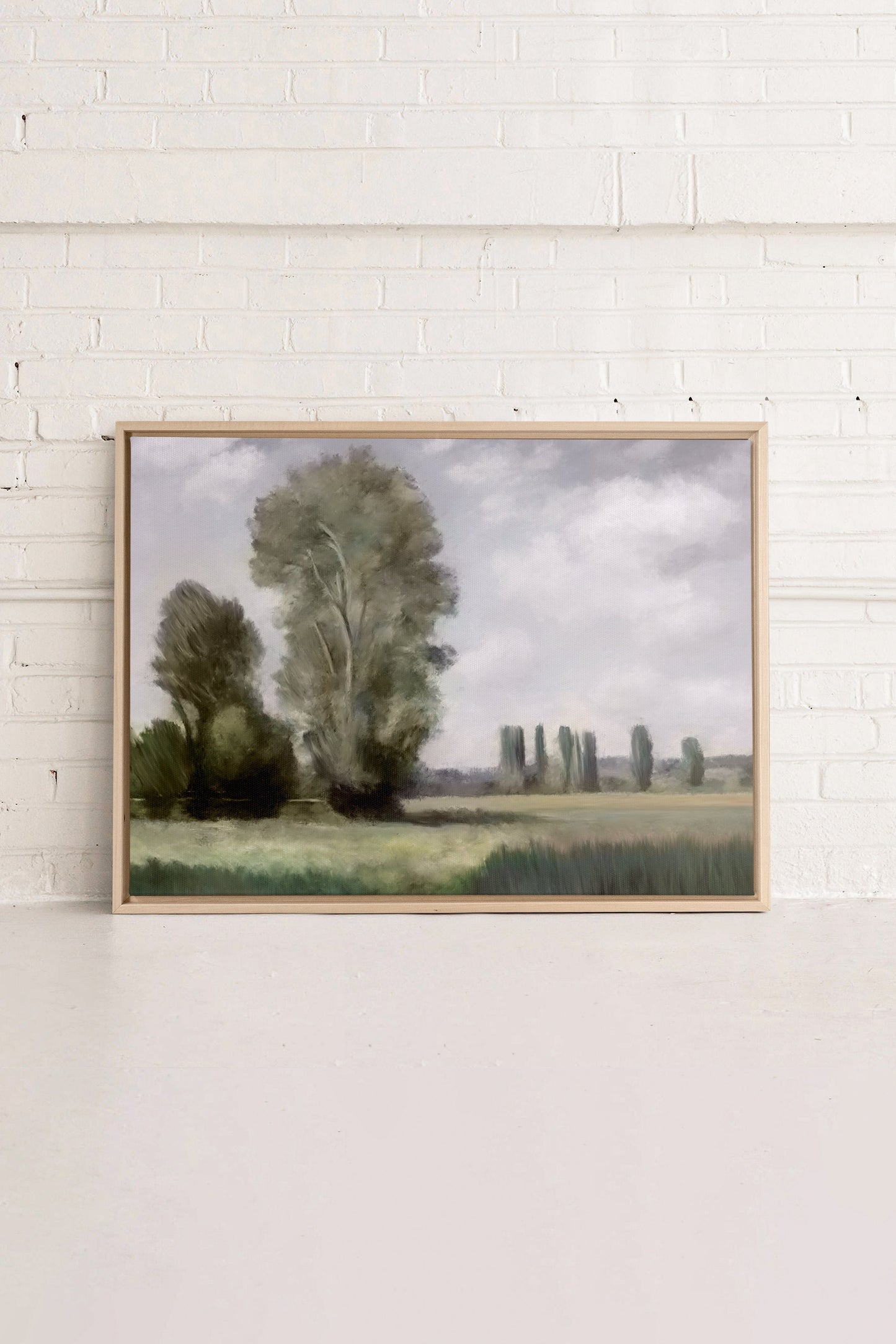 QUIETNESS, Work on stretched canvas