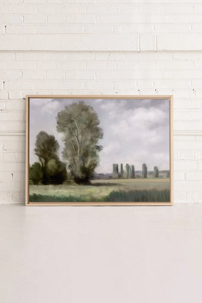 QUIETNESS, Work on stretched canvas