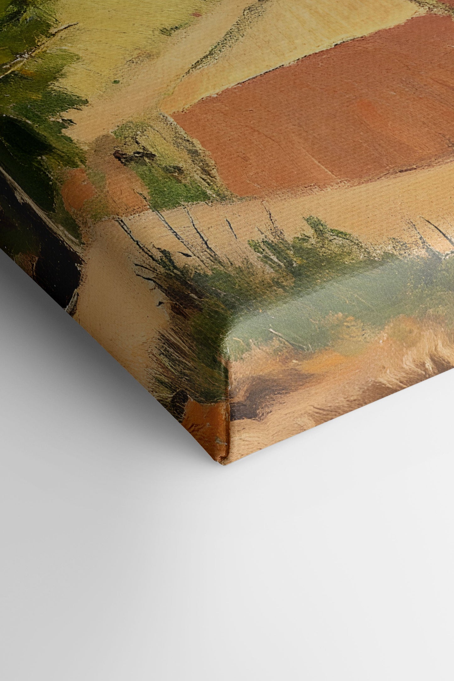 RUSTIC PALETTE, Work on stretched canvas