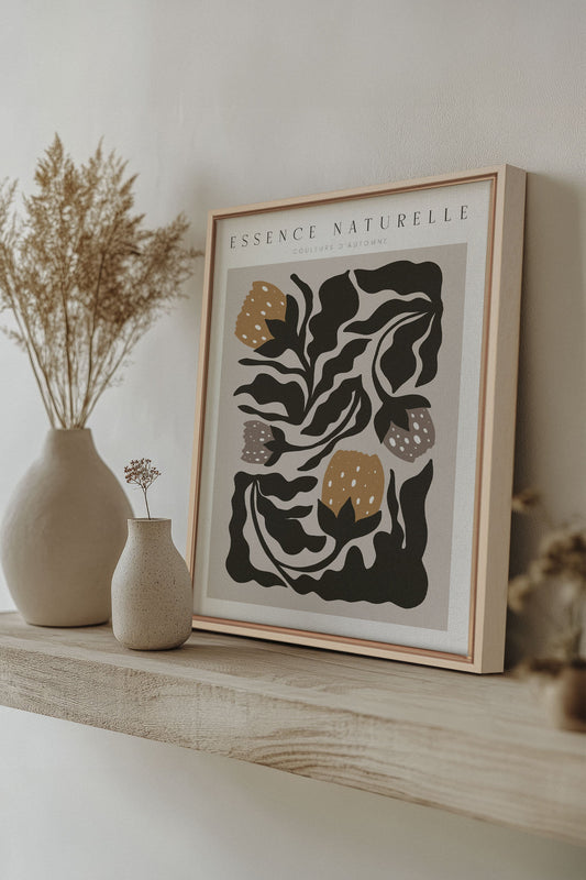 ESSENCE NATURELLE, printed canvas