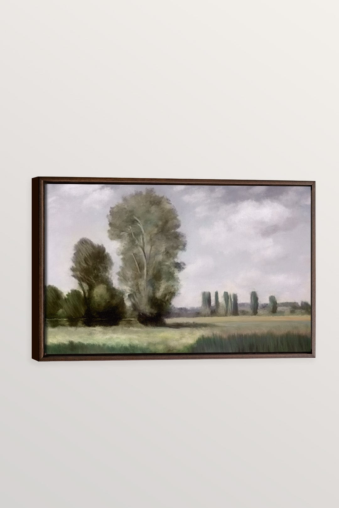 QUIETNESS, Oeuvre sur toile étirée