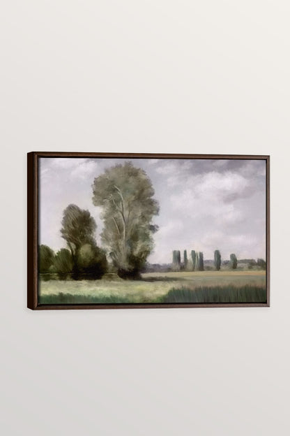 QUIETNESS, Work on stretched canvas