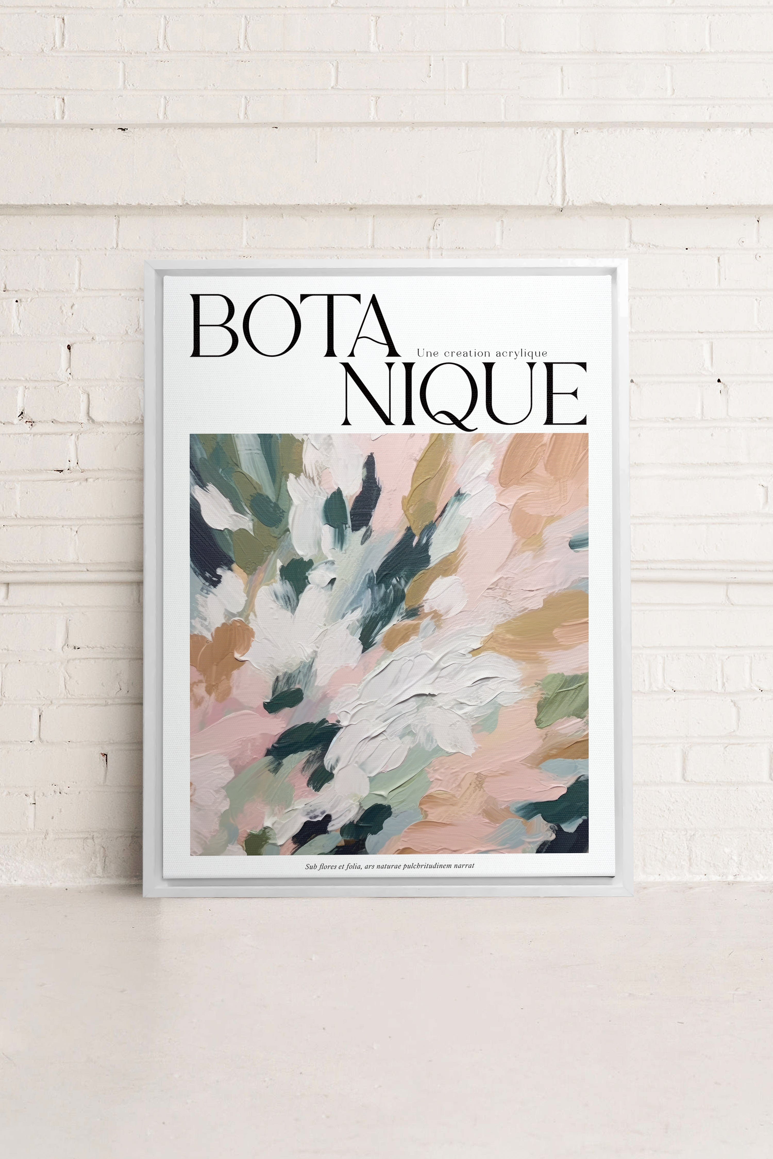 FOLIA, Oeuvre sur toile étiré