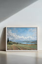 TRANQUIL LAKESIDE, Work on stretched canvas