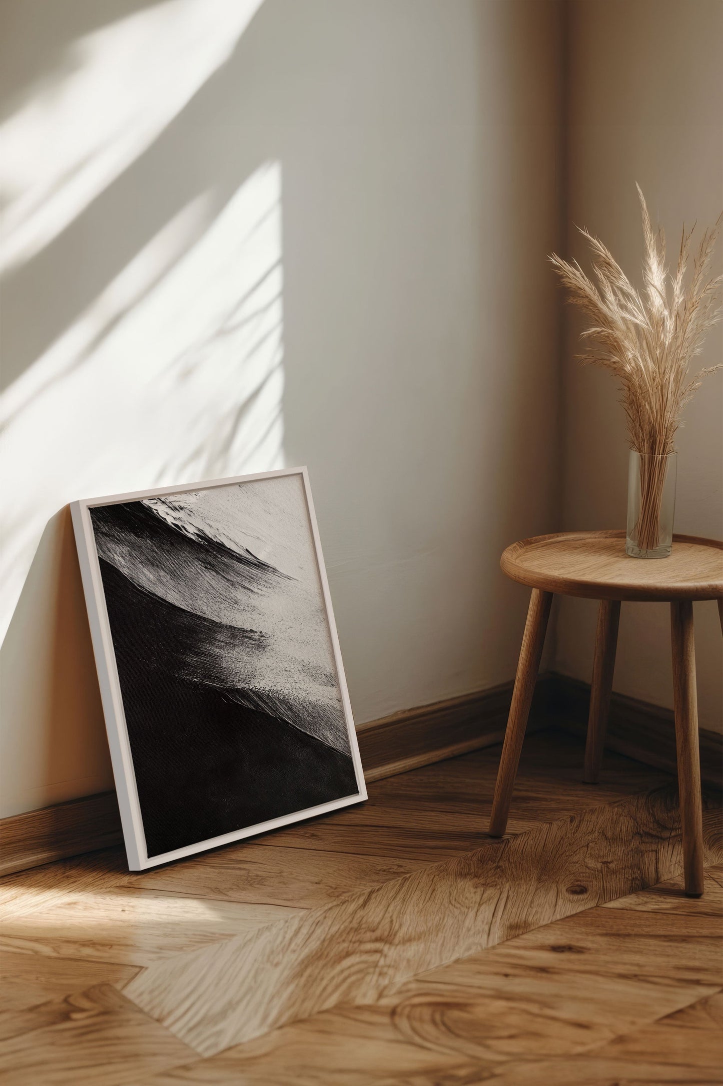 TIDE OF SHADOWS, Work on stretched canvas